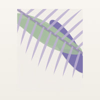 Lavender & Sage Ombré Gradient – Signed 50-Edition Giclée Print for Gallery Walls — Unframed flat preview