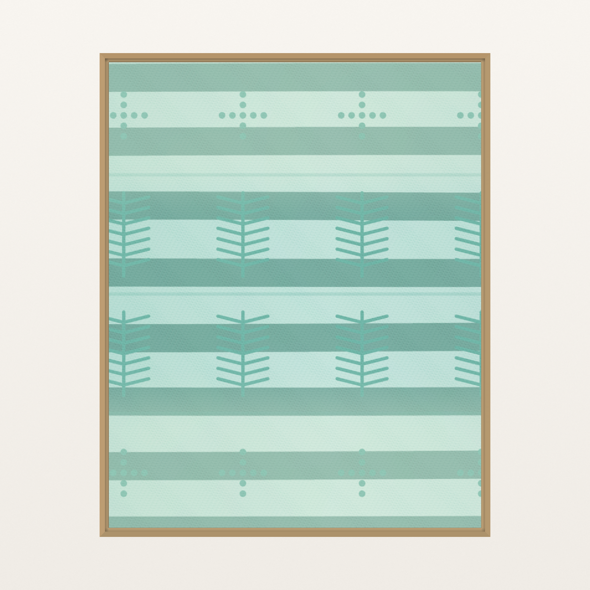 Soft Pastel Ombré Gradient Linear Wall Art