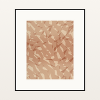 Misty Valley: Ombré Gradient Linear Wall Art