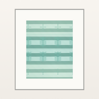 Soft Pastel Ombré Gradient Linear Wall Art