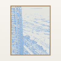 Bold Modern Painterly – Premium Painterly Wall Art Print