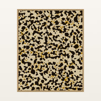 Mudcloth Earth Terrazzo – Signed 50-Edition Giclée Print for Gallery Walls — Floating natural frame