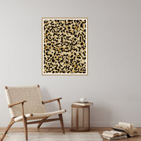 Mudcloth Earth Terrazzo – Signed 50-Edition Giclée Print for Gallery Walls — Reading nook