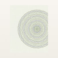Olive Grove Geometric – Signed 50-Edition Giclée Print for Gallery Walls — Unframed flat preview
