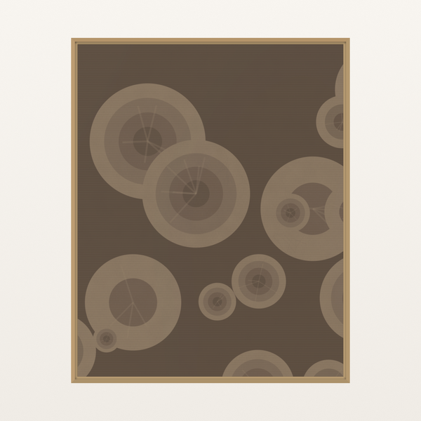 Natural Fiber Adire Organic Texture Wall Art – Signed 50-Edition Giclée