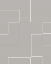 Oyster Shell Geometric Line Wall Art