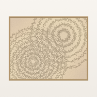 Raw Plaster Watercolor-wash Line Art Print – Limited Edition