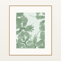 Sage Wash Ombré Gradient – Premium Ombré Gradient Wall Art Print — Natural gallery mat