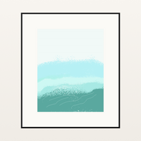Seafoam Wash Wall Art