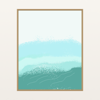 Seafoam Wash Wall Art