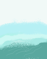 Seafoam Wash Wall Art