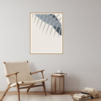 Slate & Ash Ombré Gradient – Signed 50-Edition Giclée Print for Gallery Walls — Reading nook