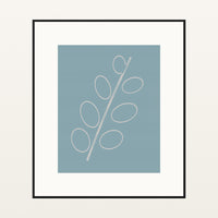 Soft Pastel Adire – Limited Edition Adire Art Print — Black gallery mat
