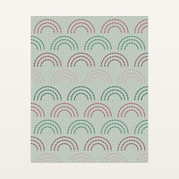Viridian & Rose Ombré Gradient – Signed 50-Edition Giclée Print for Gallery Walls — Unframed flat preview