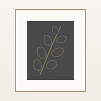 Warm Earth Adire – Limited Edition Adire Art Print — Natural gallery mat