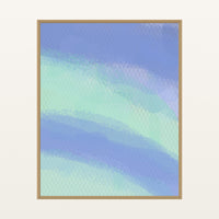 Warm Earth Geometric – Signed 50-Edition Giclée Print for Gallery Walls — Floating natural frame