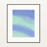 Warm Earth Geometric – Signed 50-Edition Giclée Print for Gallery Walls — Black gallery mat