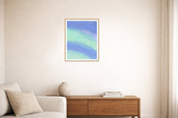 Warm Earth Geometric – Signed 50-Edition Giclée Print for Gallery Walls — Living room lifestyle