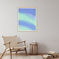 Warm Earth Geometric – Signed 50-Edition Giclée Print for Gallery Walls — Reading nook