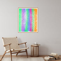 Warm Earth Painterly – Signed 50-Edition Giclée Print for Gallery Walls — Reading nook