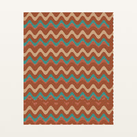Warm Earth Retro 70s – Signed 50-Edition Giclée Print for Gallery Walls — Unframed flat preview