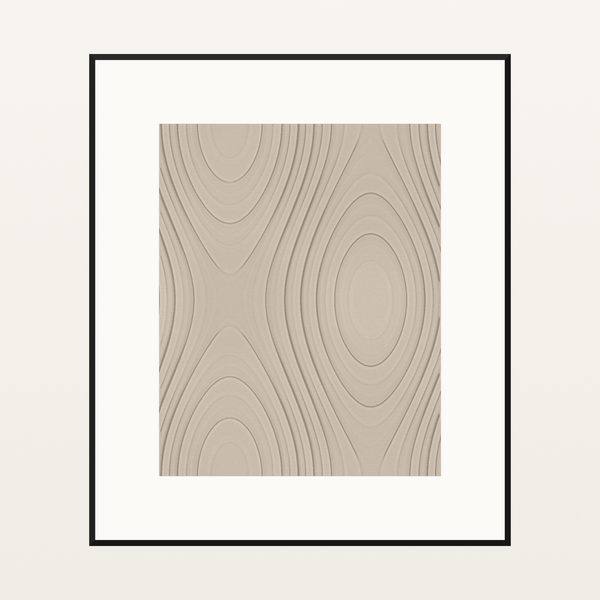 Warm Linen Marble-Art-Print – Limited Edition