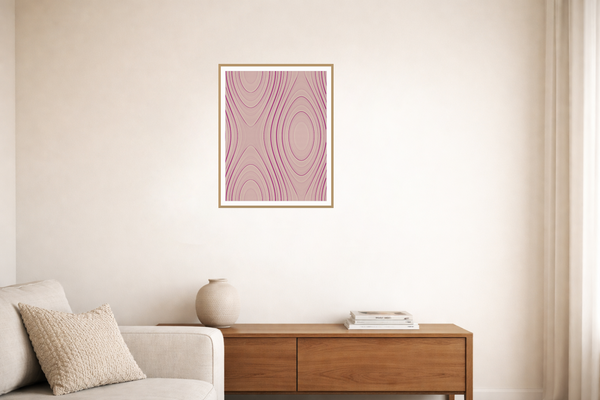 Purple Tinged  Marble-Art-Print – Limited Edition