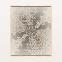 Zulu Sunburs: Premium Driftwood Art Print