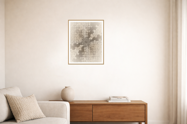 Zulu Sunburs: Premium Driftwood Art Print